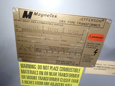 Used MAGNETEK 2230025054 Transformers | HGR 24 #741108