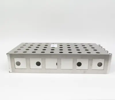 5 Shelf Stainless Steel Freezer Drawer Rack 27.5x5.5x12 Upright Lab Storage