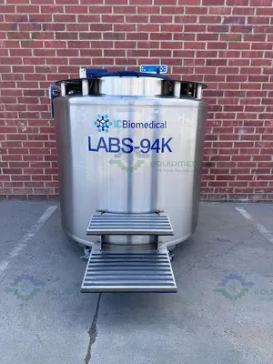 USED IC BIOMEDICAL LABS-94K  - SP LIQUID NITROGEN CRYOGENIC STORAGE TANK MFG 2022