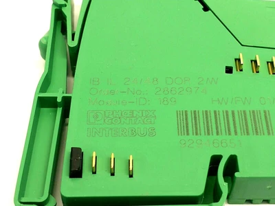 IB IL 24/48 DOR 2/W | Phoenix Contact  Digital Output Inline Terminal 2862974 - Used