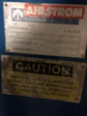 USED AHLSTROM AS-2
