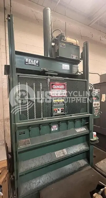 Used SELCO V5-HD VERTICAL BALER Balers Colorado US | US Recycling Equipment #1005403