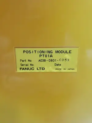 USED FANUC A03B-0801-C051 (PTO1A) Positioning Module