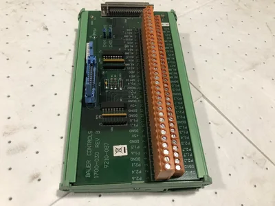 9210-087 REV E PC BOARD 1700-030 Bauer Controls