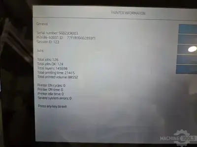 USED 2021 HP JET FUSION 580