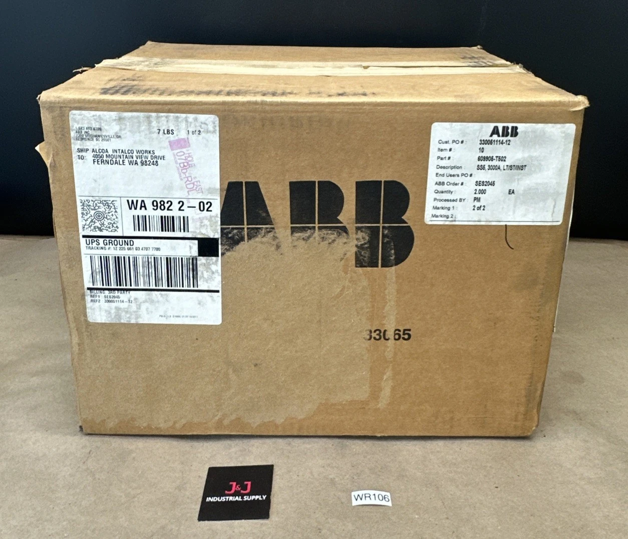 NEW ABB 609905-T502