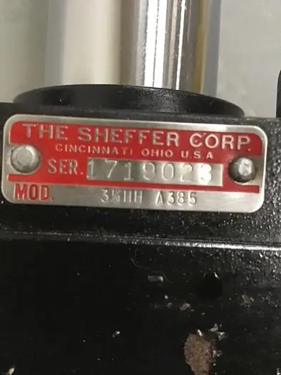 Used SHEFFER 3 1/4 HH A385 Cylinders Michigan US | Ideal Machinery #607523