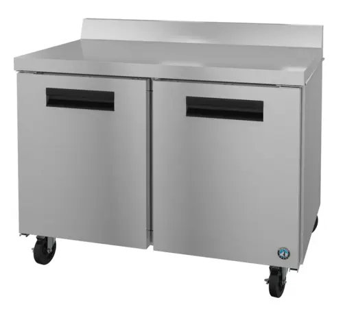 Hoshizaki WF48A Steelheart 48" W Worktop Freezer w/ (2) Section & (2) Doors, 115v