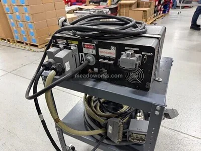 Used HUSKY 12 ZONE HOT RUNNER CONTROLLER W/CABLES ON ROLLING CART Temperature Controls Illinois US | Meadoworks #1503394