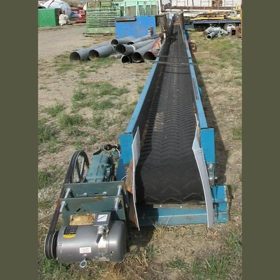 18" x 58' Troughed Channel Conveyor