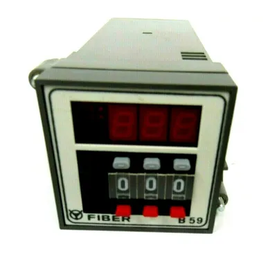 NEW FIBER B59-F03 IMPULSE COUNTER B59F03