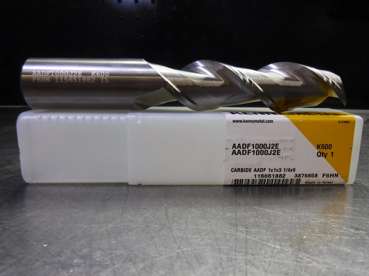 Kennametal 1" Carbide Endmill 2 Flute AADF1000J2E K600 (LOC309)