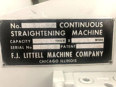 USED 1980 LITTELL MATERIAL HANDLING MACHINERY 412H PD STR