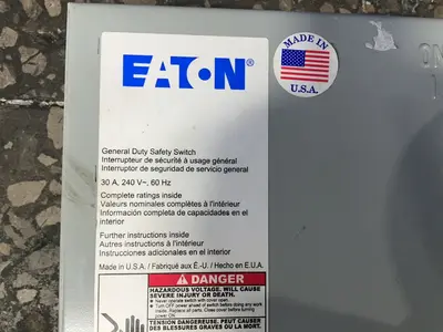 Used EATON DG221UGB Switchgears Ohio US | HGR 24 #1411409