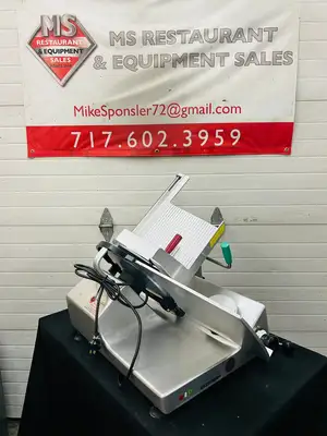 Bizerba GSPH 2016 Manual Deli Slicer Refurbished, Tested, Working!