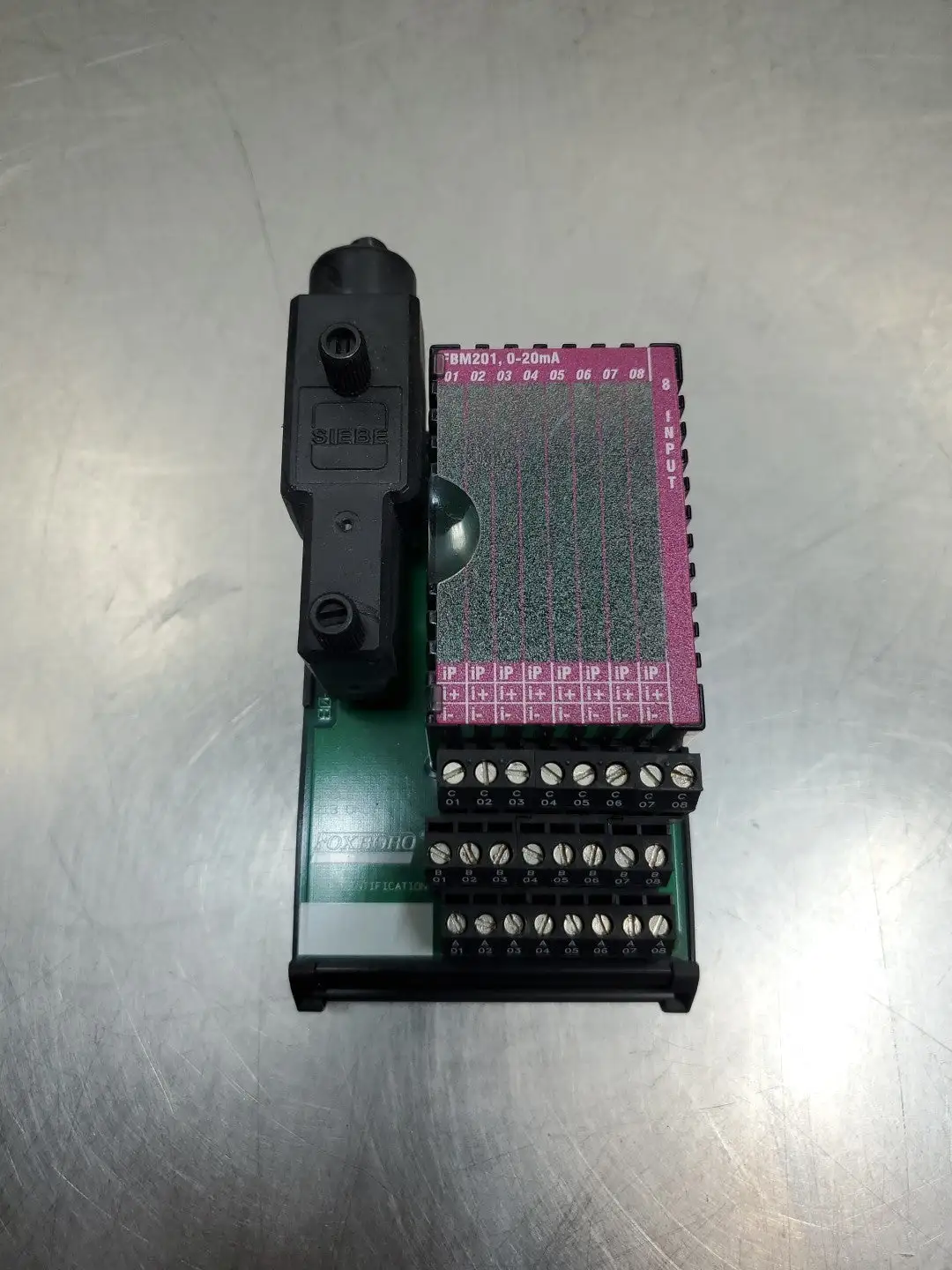 Used Foxboro FBM201 Fielbus Module Channel, 8-Input, 0-20mA PLC Input & Output South Carolina US | Palmetto Automation #1521184