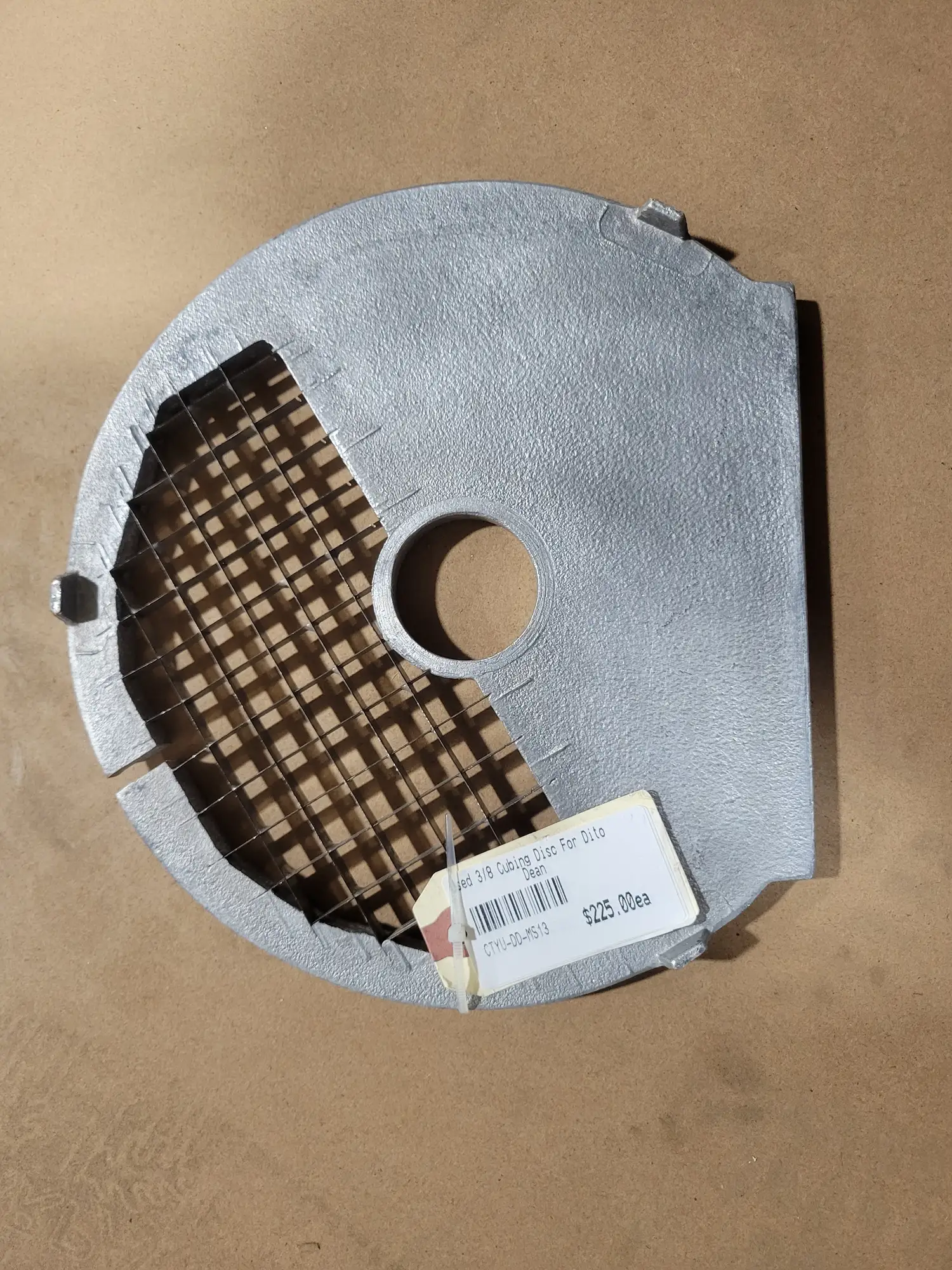 Used 3/8 Cubing Disc For Dito Dean