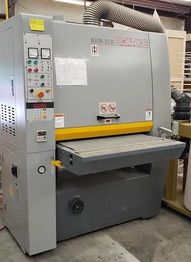Used BOARK BKM-37K, 37" SINGLE-HEAD WIDE-BELT SANDER Wide Belt Sanders | Pruitt Machinery #715914