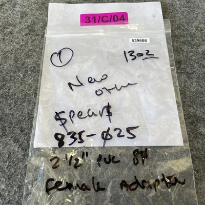New | in-Stock Spears 835-025 Valves/Fittings California US | Davliegogo LLC #1732603