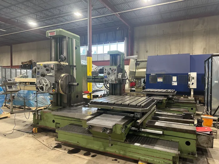 Used 1996 TOS VARNSDORF W100A Horizontal Table Type Boring Mills Maryland US | Clark Machinery Sales #868901