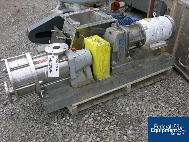 Used Blackmer 2.5" Blackmer Eccentric Disc Pump, S/S, 7.5 HP Pumps Ohio US | Federal Equipment Company #125338