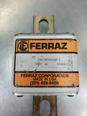 FERRAZ A070FA375FX 700VAC 450A Fuse. 4D-41