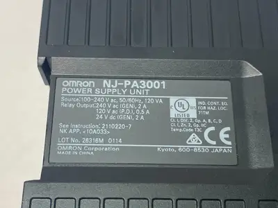 USED OMRON POWER SUPPLY UNIT 100-240VAC