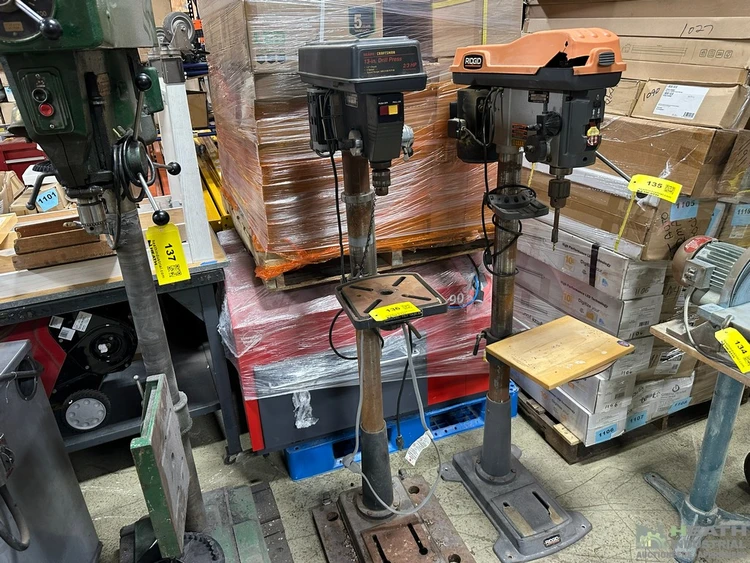 Used _UNKNOWN_ SEARS/CRAFTSMAN MODEL 113.213131 13Â€ FLOOR STANDING DRILL PRESS Layout Drills Illinois US | Heath Industrial Auction Services #1549830