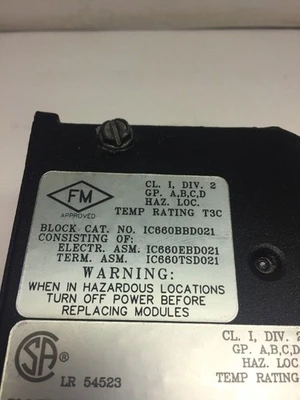 USED GE Fanuc IC660BBD021