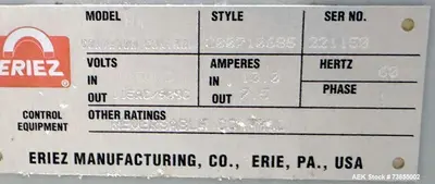 USED ERIEZ EZ-DSP 32