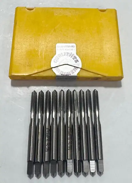Guhring 12-28 Cobalt High Performance Taper Tap 4 Flute H3 10 Pack