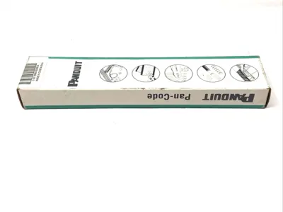 New | in-Stock Panduit Pan-Code Wire Marker Cards BOX OF 13 CARDS Cable & Wire Michigan US | Maverick Industrial Sales #1392503