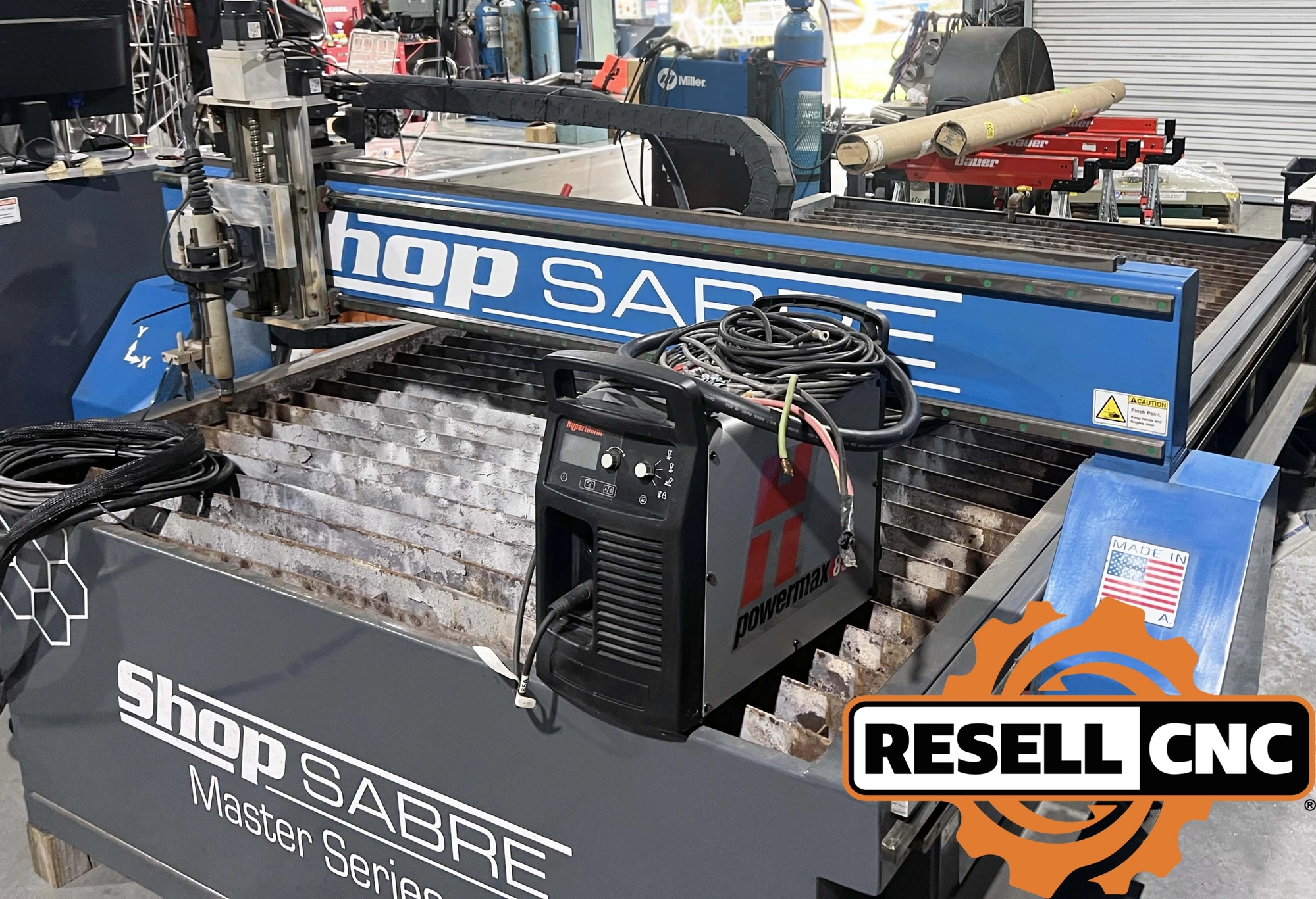 Used 2019 ShopSabre Shopmaster Series 8 Plasma Cutters Florida US | Resell CNC #1352395