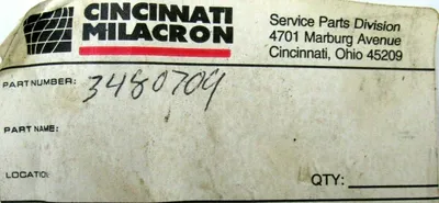 NEW CINCINNATI MILACRON 3480709 MANIFOLD ASSEMBLY MV204-2222