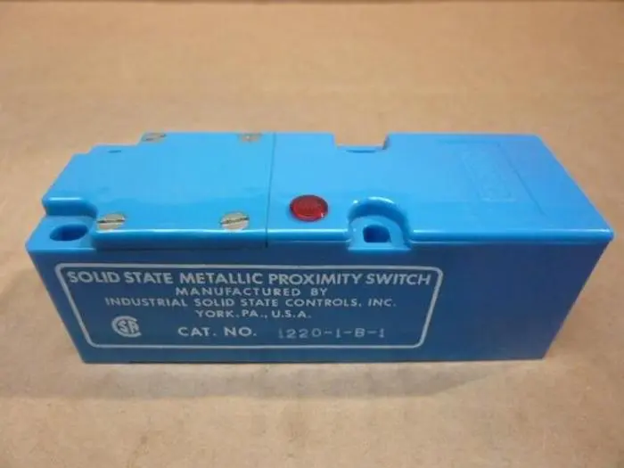 Used ISSC 1220-1-B-1 Relays & Switches Michigan US | Ideal Machinery #588451