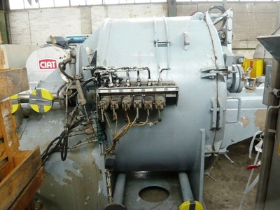 Krauss-Maffei HZ 125/2.5 Si peeler centrifuge, 316SS.