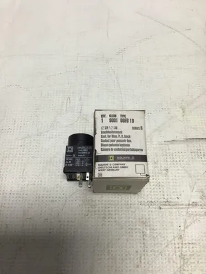 Square D 9001 DOFB 10 Contact Block Series B -NIB