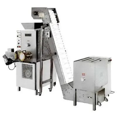 Trento 110 lb (50 Kg) Heavy-Duty Pasta Machine Floor Model, 5.5 HP, 208 V, 3 Phase