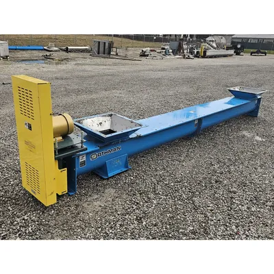 Used 12"dia. X 14' L Orthman Industrial Screw Auger Conveyor