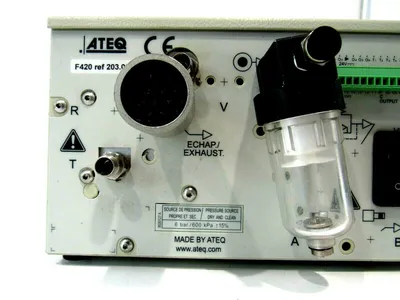 USED ATEQ F420 203.00 LEAK DETECTOR B203-2166 20300