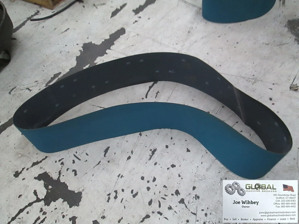 6" x 80" Belt Sand Paper 80 Grit Aluminum Oxide, New, 9 Available