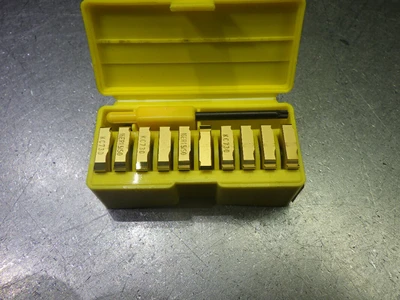 Kennametal Carbide Threading Inserts QTY10 LT-16ER 1.5ISO KC730 (LOC1460)