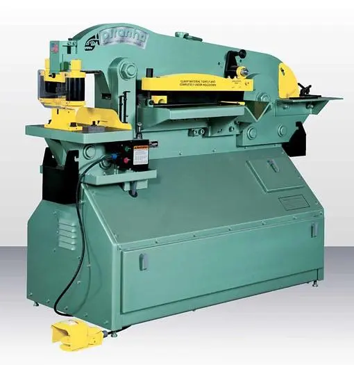 New Piranha P 90 Hydraulic Ironworker