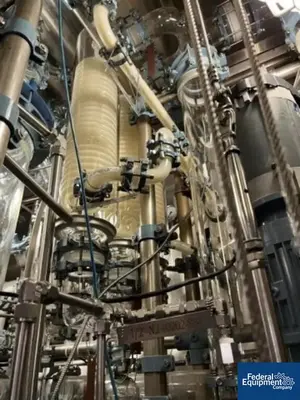 USED BUCHI 107/107 Liter Buchi Kilo Lab Reactor Train System, Glass Lined