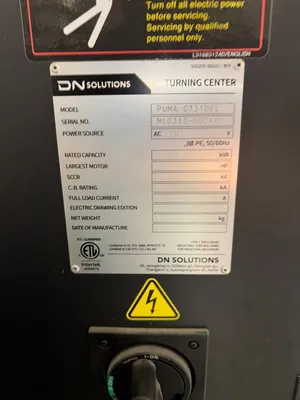 2023 DOOSAN PUMA GT-3100L CNC Lathes | Machine Tool Emporium (9)