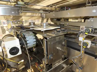 RA Jones Wraptor Package Sleever Cartoner Wrap Machine 460V 3PH