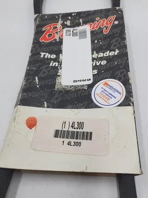 New | in-Stock BROWNING BROWNING 4L300 SMOOTH V-BELT *NEW* Belts | ND Industrial Surplus #1216489