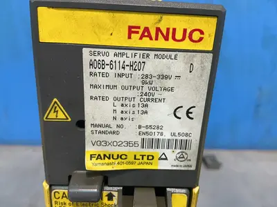 Used FANUC A06B6114H207 Servo Drives Ohio US | HGR 24 #1335263