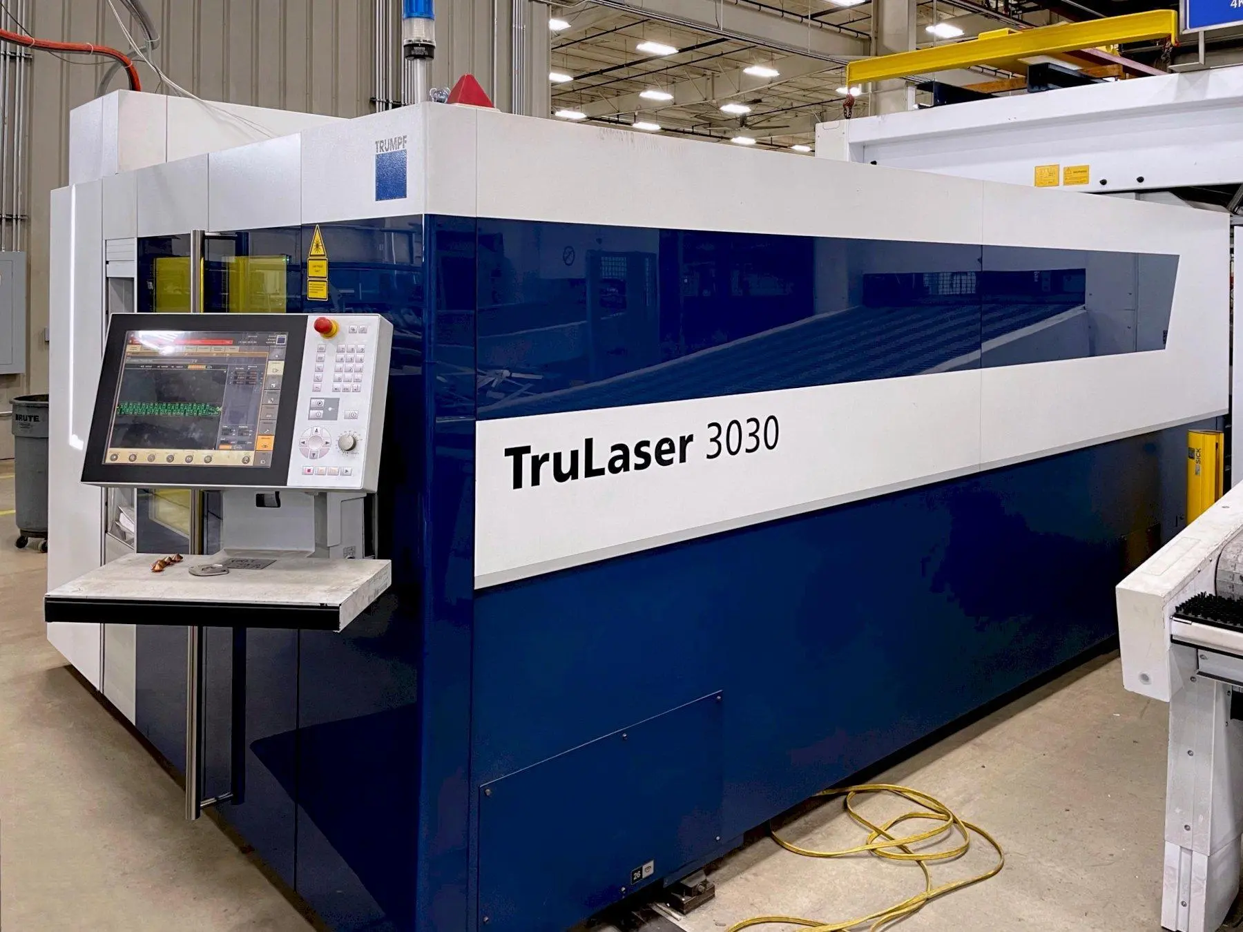 Used 2015 TRUMPF TRULASER 3030 FIBER Laser Cutters Illinois US | Machine Factory Outlet #1264198