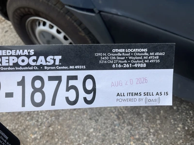 Used 2019 MERCEDES-BENZ SPRINTER Vans Michigan US | Miedema Asset Management Group #1344770